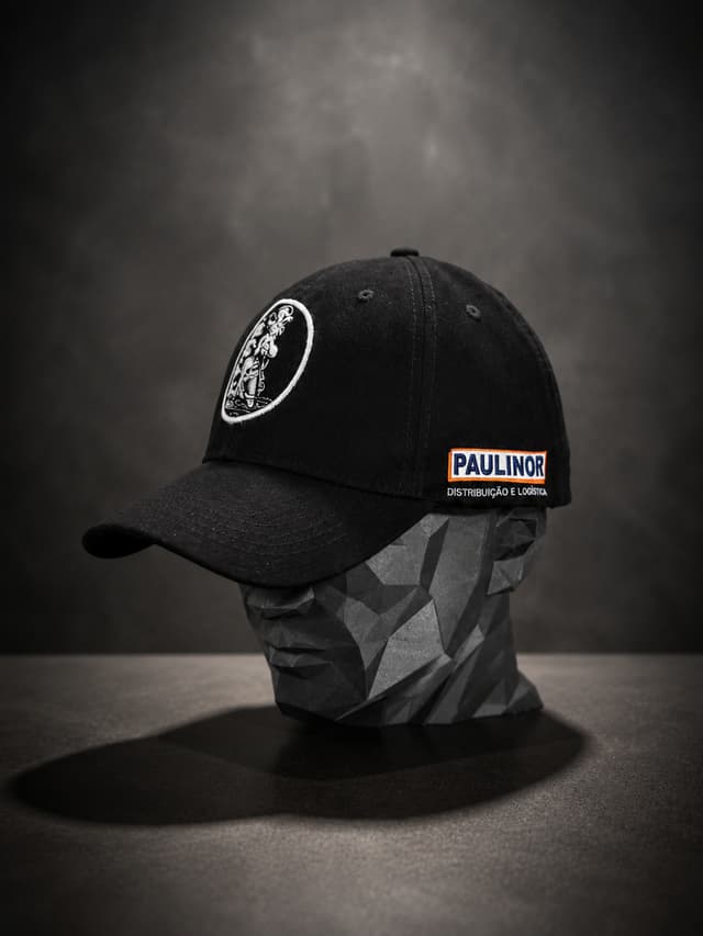 Bonés personalizados produzidos para a Paulinor