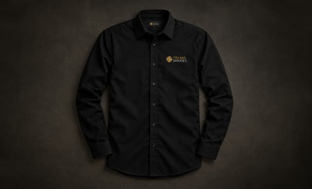 Camisa personalizada produzida pela Trama Brindes